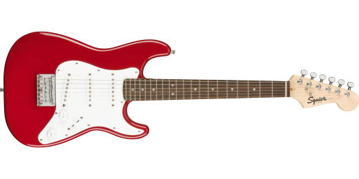Squier - Mini Strat Electric Guitar w/Laurel Fingerboard - Dakota Red