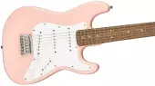 Mini Strat Electric Guitar w/Laurel Fingerboard - Shell Pink