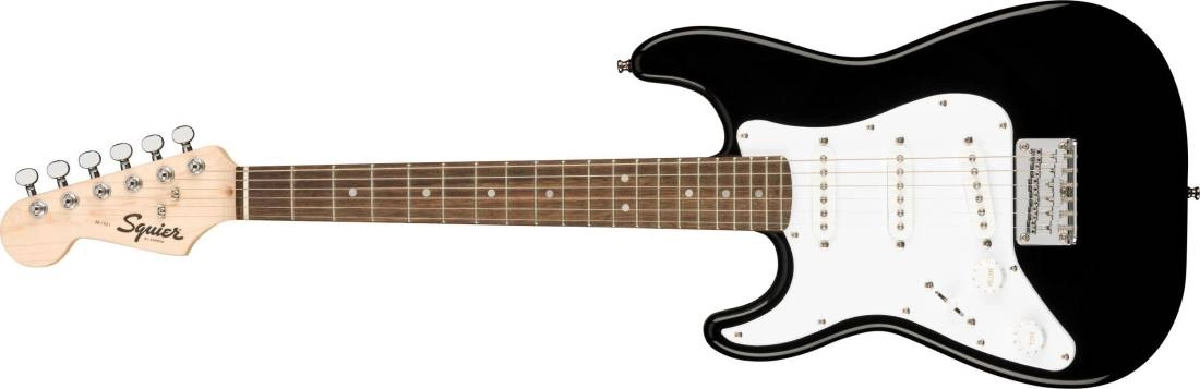 Mini Strat w/Laurel Fingerboard, Left-Handed - Black