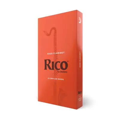 RICO by DAddario - REA2525 - Bass Clarinet Reeds 2 1/2