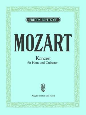 Breitkopf & Hartel - Concerto No.3 in Eb major K. 447 - Mozart/Kling - Horn/Piano Reduction - Sheet Music