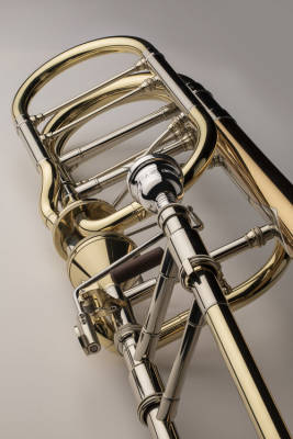 Q Series Bass Trombone with F/Gb Dual Axial Flow Valve - Gold Brass Bell