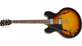 Gibson - ES-335 DOT Semi-Hollow Body Electric, Left-Handed - Vintage Burst