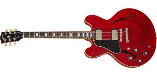 Gibson - ES-335 Figured Semi-Hollow Body Electric, Left-Handed - Sixties Cherry