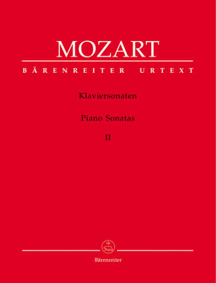 Baerenreiter Verlag - Piano Sonatas, Volume 2 - Mozart/Plath/Rehm - Piano - Book