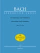 Baerenreiter Verlag - Inventions and Sinfonias BWV 772-801 - Bach\/Dadelsen\/Kretschmar-Fischer - Piano - Book