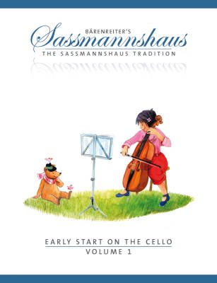 Baerenreiter Verlag - Early Start on the Cello, Volume 1 - Sassmannshaus - Cello - Book