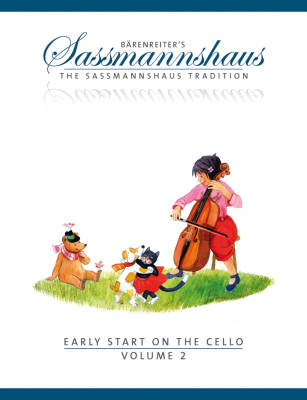 Baerenreiter Verlag - Early Start on the Cello, Volume 2 - Sassmannshaus - Cello - Book
