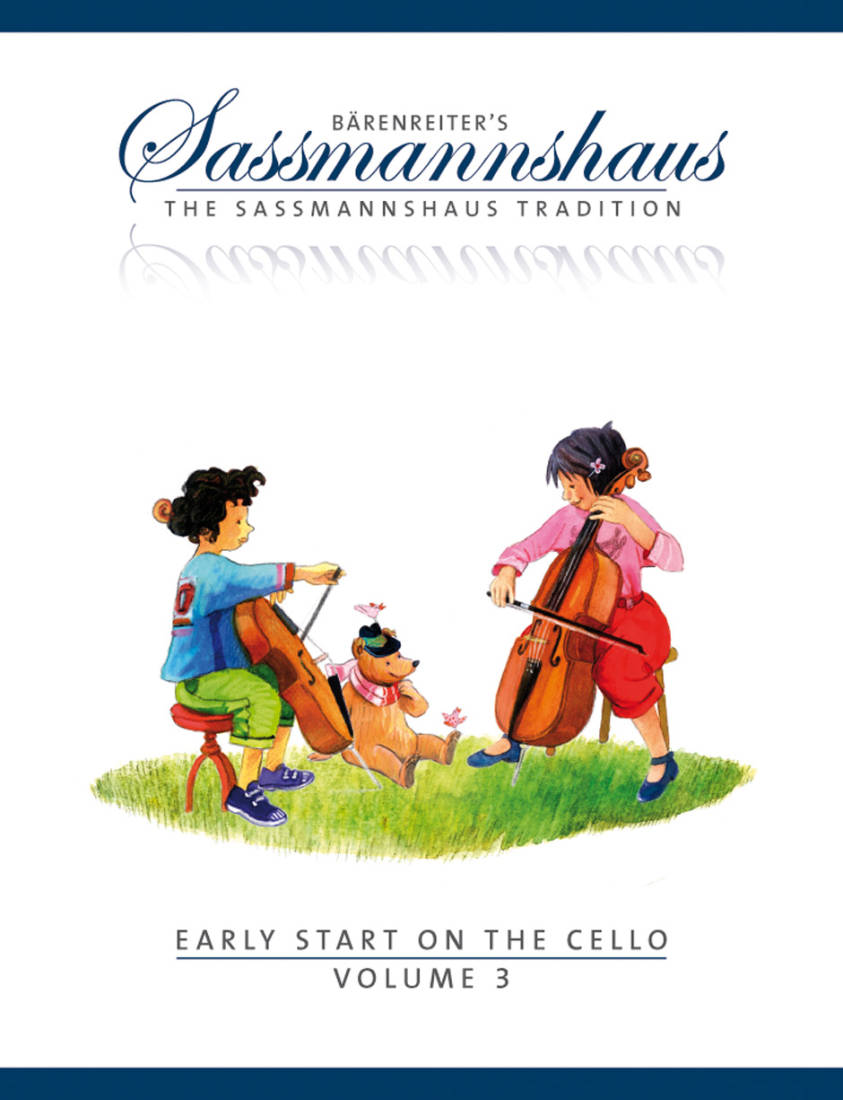 Early Start on the Cello, Volume 3 - Sassmannshaus/Corssen - Cello - Book