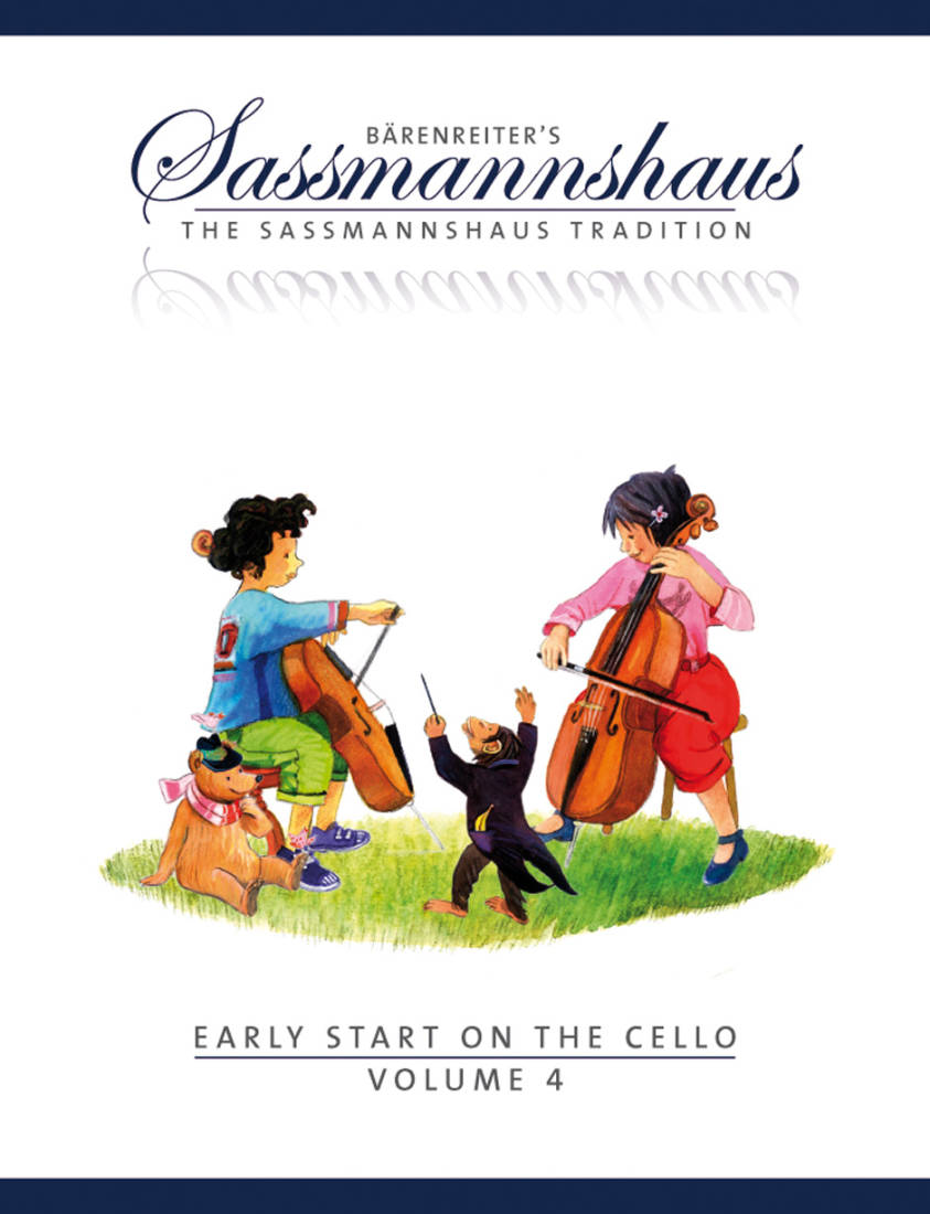 Early Start on the Cello, Volume 4 - Sassmannshaus/Corssen - Cello - Book