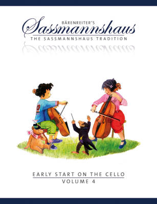 Baerenreiter Verlag - Early Start on the Cello, Volume 4 - Sassmannshaus/Corssen - Cello - Book