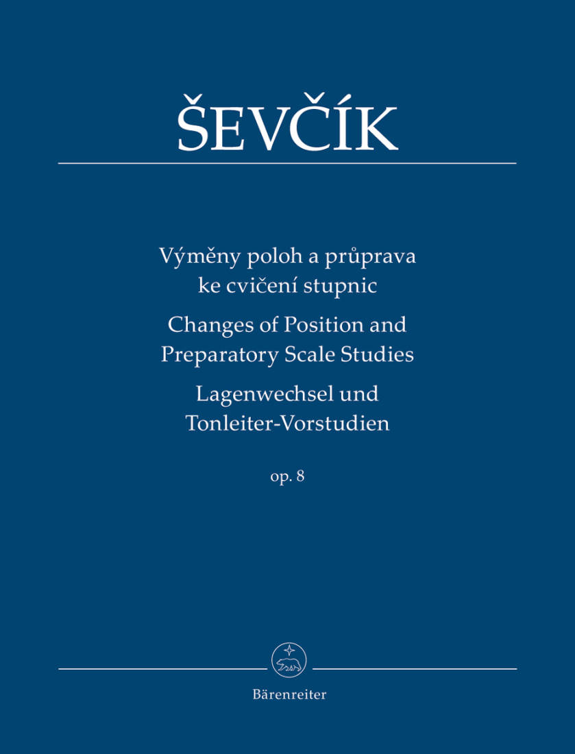 Changes of Position and Preparatory Scale Studies op. 8 - Sevcik/Foltyn - Violin - Book