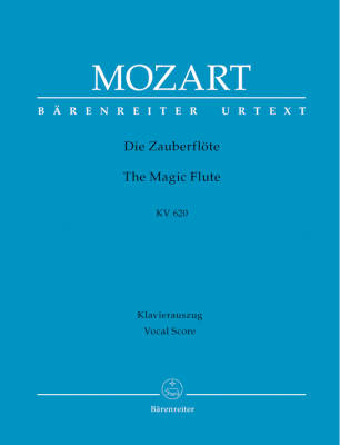Baerenreiter Verlag - The Magic Flute K. 620 - Mozart/Gruber/Orel - Vocal Score - Book