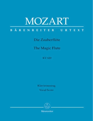 Baerenreiter Verlag - The Magic Flute K. 620 - Mozart/Gruber/Orel - Vocal Score - Book