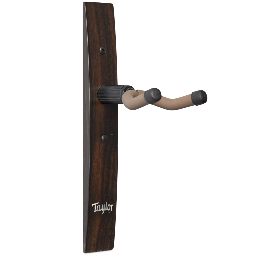 Ebony Guitar Hanger with Taylor Logo Inlay