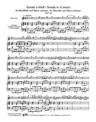Eleven Sonatas for Flute and Basso Continuo - Handel/Schmitz/Best - Flute/Treble Recorder/Basso continuo - Score/Parts