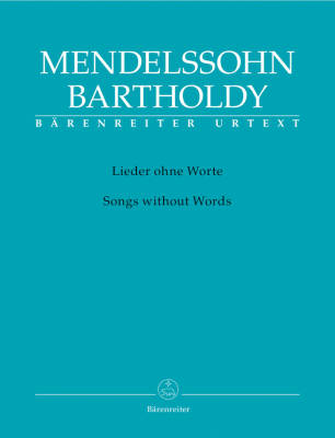 Songs without Words - Mendelssohn/Todd - Piano - Book
