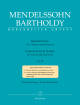 Baerenreiter Verlag - Concerto in E minor op. 64 (Late version 1845) - Mendelssohn/Todd/Brown - Violin/Piano Reduction - Sheet Music