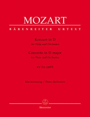 Concerto in D major K. 314 (285d) - Mozart/Brown/Hunteler - Flute/Piano Reduction - Sheet Music