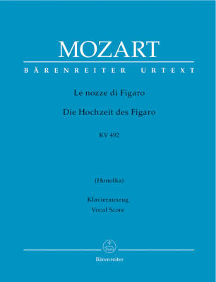 Baerenreiter Verlag - The Marriage of Figaro K. 492 - Mozart/Finscher - Vocal Score - Book
