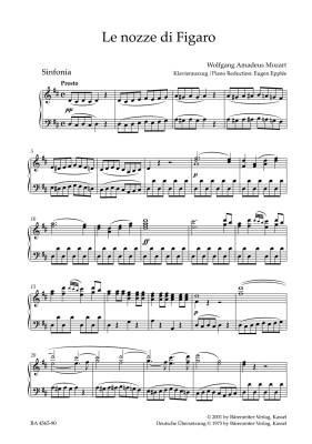The Marriage of Figaro K. 492 - Mozart/Finscher - Vocal Score - Book