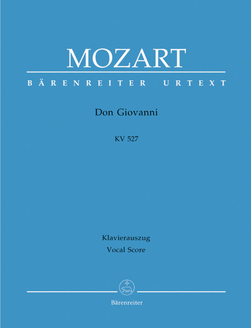 Don Giovanni K. 527 - Mozart/Plath/Rehm - Vocal Score - Book