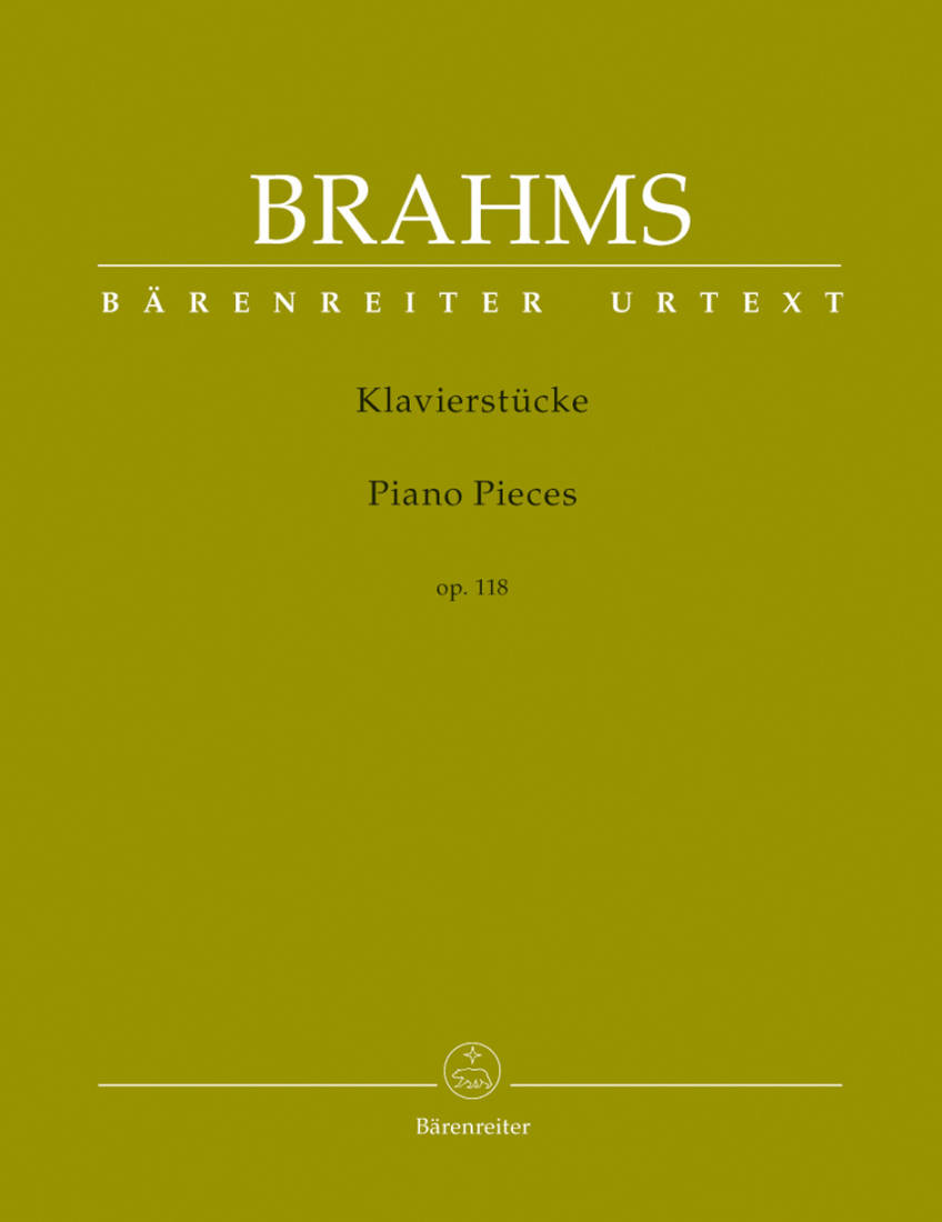 Piano Pieces op. 118 - Brahms/Kohn - Piano - Book