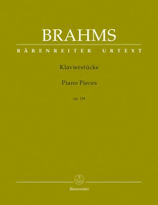 Baerenreiter Verlag - Piano Pieces op. 118 - Brahms/Kohn - Piano - Book