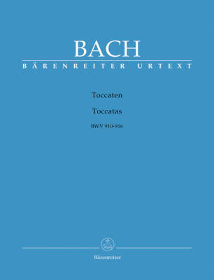 Toccatas BWV 910-916 - Bach/Wollny - Piano - Book