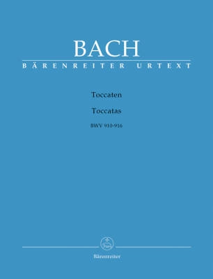 Baerenreiter Verlag - Toccatas BWV 910-916 - Bach/Wollny - Piano - Book