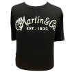 Martin Guitars - Classic Logo T-Shirt, Black - Medium