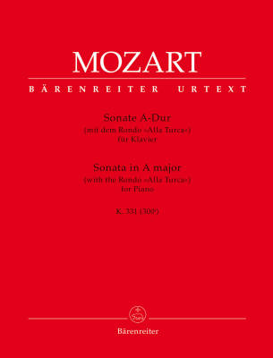 Baerenreiter Verlag - Sonata in A major (with the Rondo Alla Turca) K. 331 (300i) - Mozart/Aschauer - Piano - Sheet Music