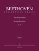 Baerenreiter Verlag - String Quartets op. 18 - Beethoven/Del Mar - 1 Violin/2 Violin/Viola/Cello - Parts Set