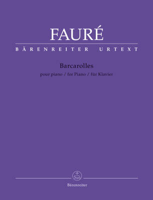 Barcarolles - Faure/Grabowski - Piano - Book