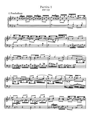 Six Partitas (Without Fingerings) BWV 825-830 - Bach/Jones - Piano - Book