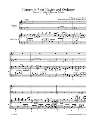 Concerto no. 19 in F major K. 459 - Mozart/Badura-Skoda - Solo Piano/Piano Reduction (2 Pianos, 4 Hands) - Book