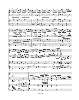 Concerto no. 1 in D minor BWV 1052 - Bach/Breig - Solo Piano/Piano Reduction (2 Pianos, 4 Hands) - Book