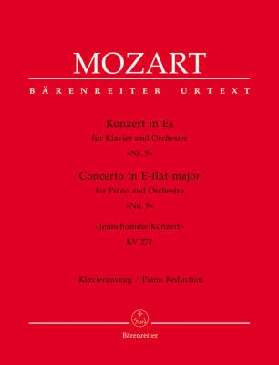 Baerenreiter Verlag - Concerto no. 9 in E-flat major K. 271 Jeunehomme -Mozart/Topel - Solo Piano/Piano Reduction (2 Pianos, 4 Hands) - Book