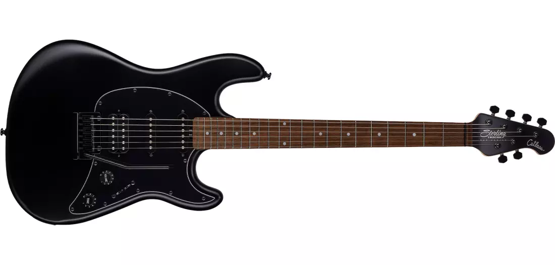 Cutlass HSS Electric Guitar - Stealth Black