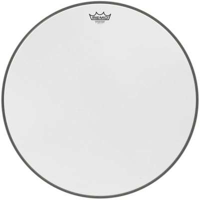 Remo - Powerstroke P3 White Suede Bass Drum Head - 18