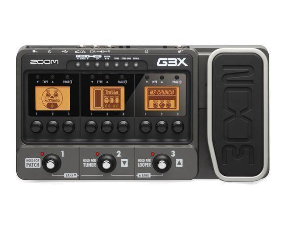 G3X - Stompbox/Amp Modelling Console w/USB & Expression Pedal
