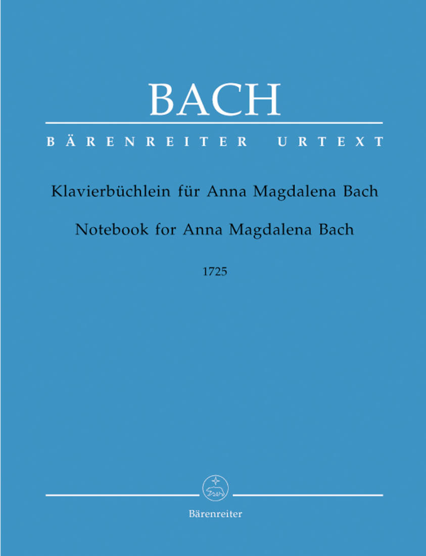 Notebook for Anna Magdalena Bach - Bach/Dadelsen - Piano - Book
