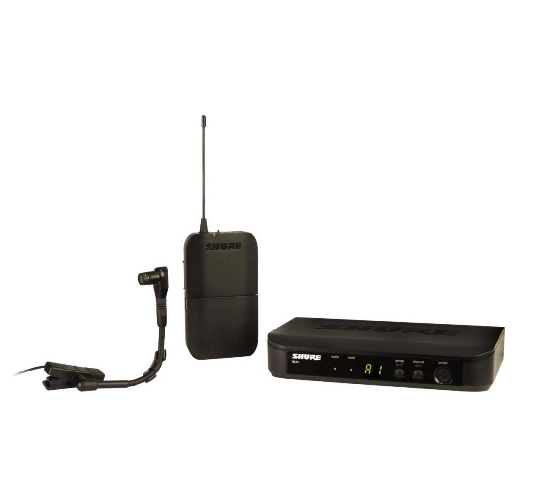 BLX14/B98 Wireless Instrument System with Cardioid Clip-on Mic (H10: 542-572 MHz)