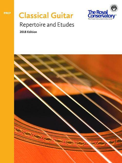 Classical Guitar Repertoire and Etudes, Preparatory - 2018 Edition - Book
