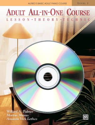 Alfred Publishing - Alfreds Basic Adult All-in-One Course, Book 1 - Palmer/Manus/Lethco - Piano - CD Only