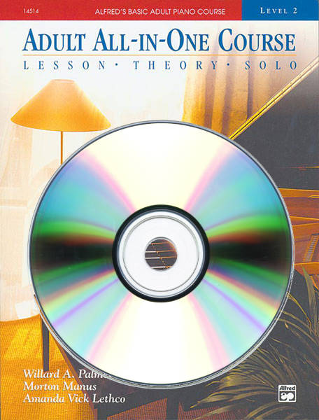 Alfred\'s Basic Adult All-in-One Course, Book 2 - Palmer/Manus/Lethco - Piano - CD Only