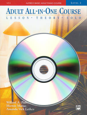 Alfred Publishing - Alfreds Basic Adult All-in-One Course, Book 2 - Palmer/Manus/Lethco - Piano - CD Only