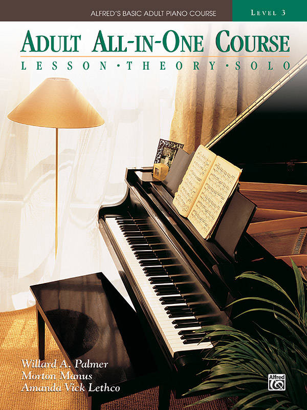 Alfred\'s Basic Adult All-in-One Course, Book 3 - Palmer/Manus/Lethco - Piano - Book