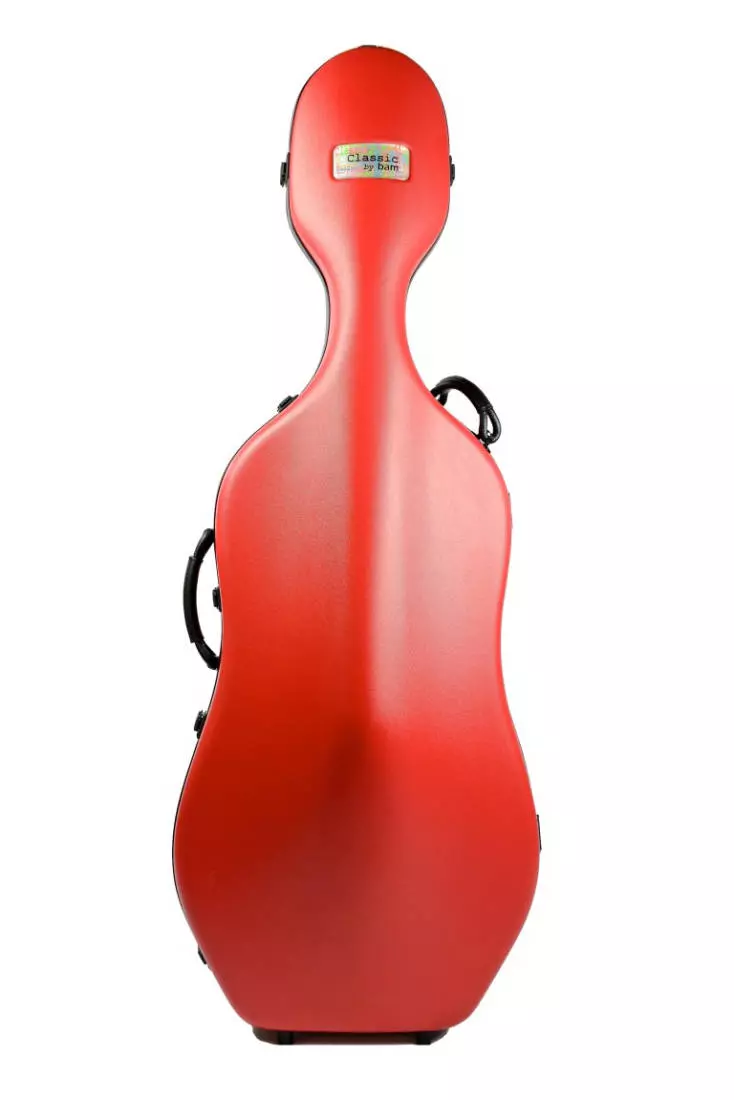 Cello Case w/ Wheels - Red