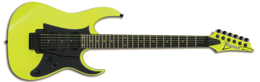 Ibanez RG 25th Anniversary Fluorescent Yellow